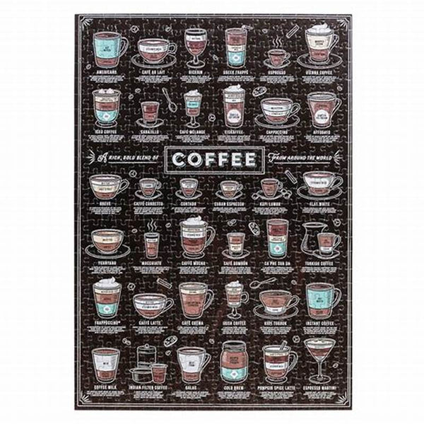 Ridley's Jigsaw Puzzle - Coffee Lover's 500 Piece